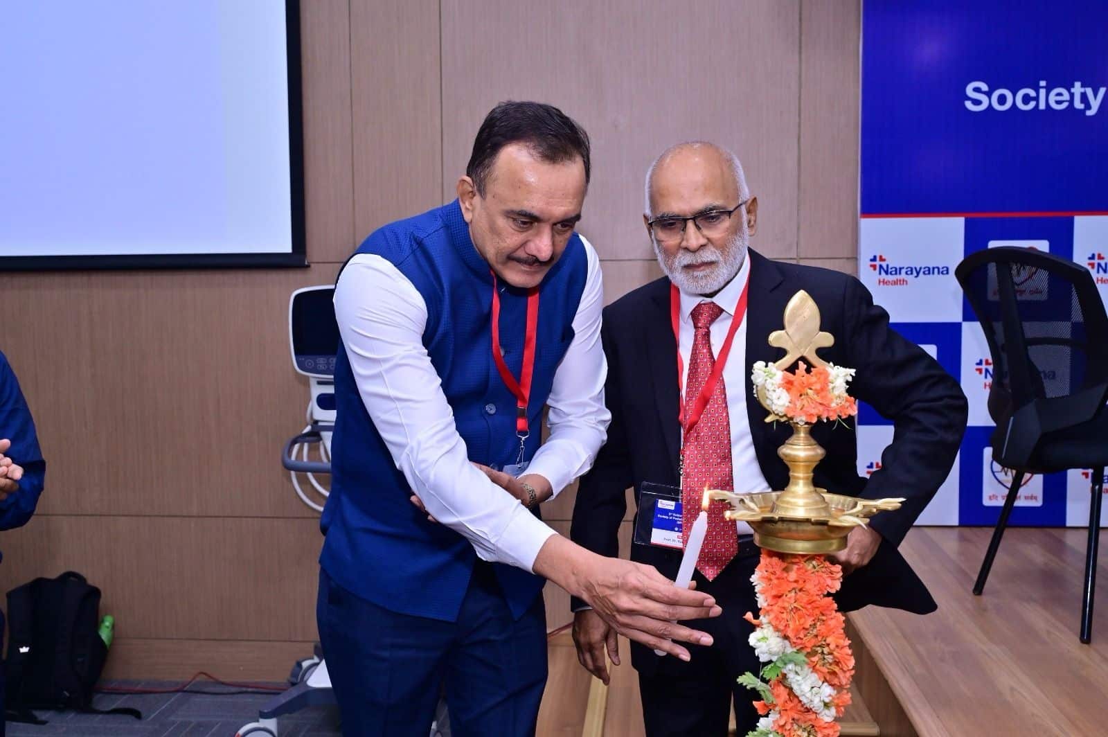 Dr. Satish Deopujari inaugurates Pediatric Cardiac Critical Care Conference at Narayana Hrudayalaya, Bengaluru